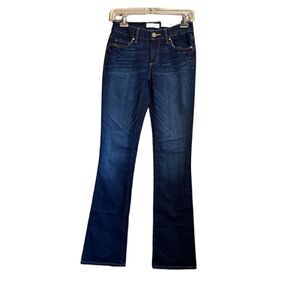 NWT! Loft curvy bootcut dark wash jeans